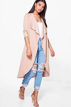 Boohoo Waterfall Duster