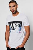 Boohoo Hazy Vibe Print T Shirt