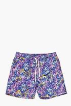 Boohoo Tropical Print Swim Shorts