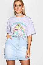 Boohoo Plus Sofia 'my Little Pony' T Shirt