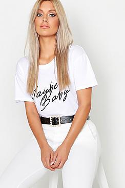 Boohoo Plus Pearl Square Buckle Belt