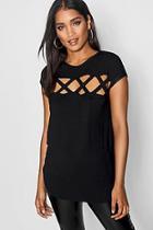 Boohoo Strappy T-shirt