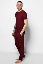 Boohoo Man Jersey Trouser Pyjama Set