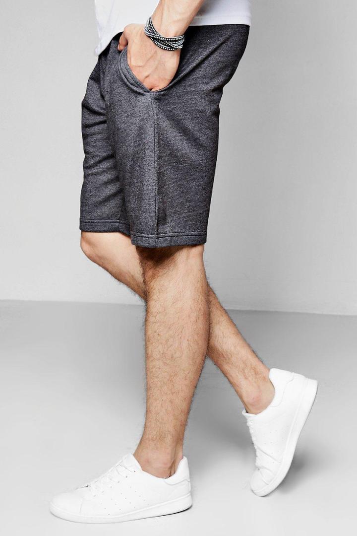 Boohoo Basic Jersey Shorts Charcoal