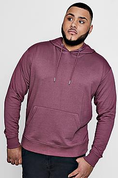 Boohoo Big And Tall Over The Head Hoodie