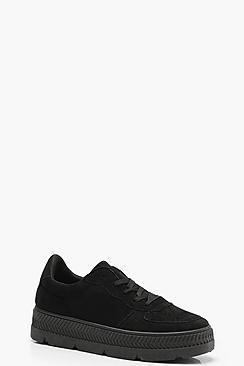 Boohoo Erin Chunky Cleated Trainers