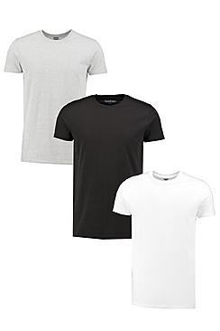 Boohoo 3 Pack Longline T Shirt