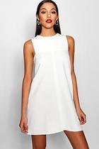 Boohoo Tab Side Shift Dress