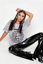Boohoo Acid Wash Forever Sun T-shirt