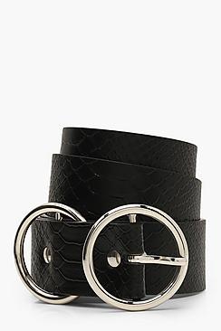 Boohoo Double Ring Belt