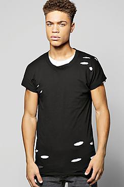 Boohoo 2 Pack Sweat & Scoop T-shirt