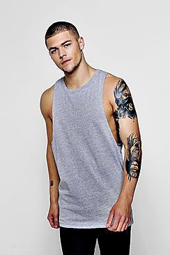 Boohoo Vest With Racer Back