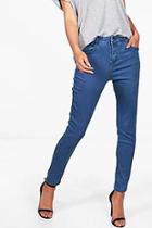 Boohoo Janis 5 Pocket Skinny Jeans