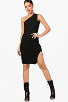 Boohoo Melanie One Shoulder Dress