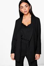 Boohoo Layla Boutique Double Breasted Structured Blazer