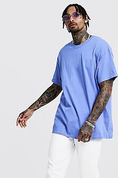Boohoo Violet Oversized Crew Neck T-shirt