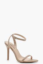 Boohoo Anna Pointed Toe Barely There Heels