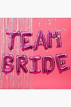 Boohoo Team Bride Balloon Bunting