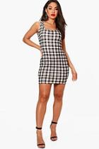 Boohoo Tammy Square Neck Jersey Bodycon Dress