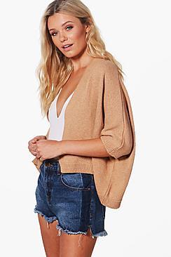 Boohoo Leah Cape Cardigan