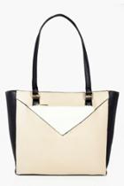 Boohoo Ava Colourblock Purse Attachment Day Bag Multi