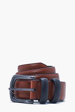 Boohoo Contrast Keeper Pu Belt
