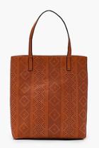 Boohoo Laser Cut Shopper Bag