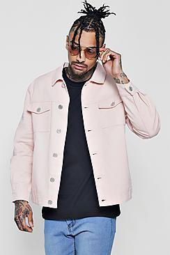 Boohoo Cotton Twill Trucker Jacket