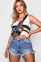 Boohoo Plus Jodie Sequin Festival Bum Bag