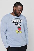Boohoo Big And Tall Disney Original Mickey Sweater