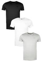 Boohoo 3 Pack Muscle Fit T-shirts With Logo