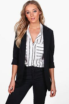 Boohoo Eloise Tailored Ponte Blazer