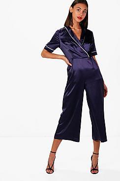 Boohoo Pj Jumpsuit