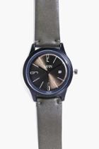Boohoo Nylon Strap Man Watch With Date Window Khaki