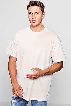 Boohoo Oversized T-shirt With Neck Print Design