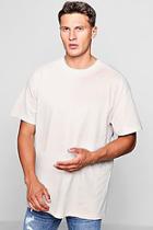 Boohoo Oversized T-shirt With Neck Print Design