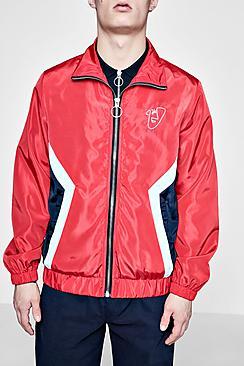 Boohoo Tyga Colour Block Track Jacket