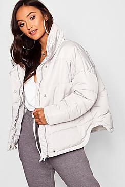 Boohoo Petite Padded Coat