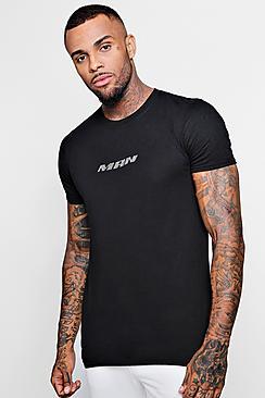 Boohoo Diamante Man T-shirt