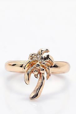 Boohoo Evie Palm Tree Toe Ring