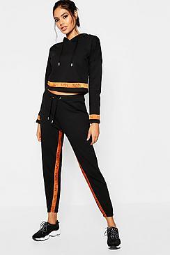 Boohoo Fit Man Tape Joggers