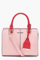 Boohoo Sofia Structured Mini Tote Cross Body Bag
