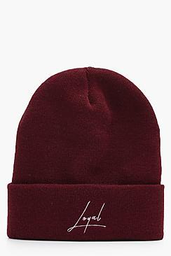 Boohoo Loyal Turn Up Beanie