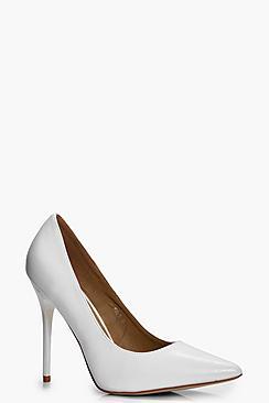 Boohoo Emily Pointed Toe Stiletto Court