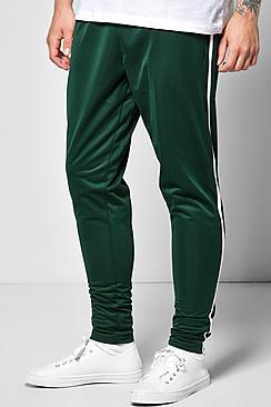 Boohoo Retro Tricot Stripe Joggers
