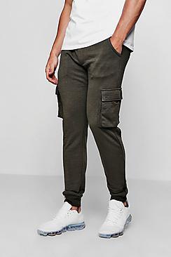 Boohoo Jersey Cargo Joggers