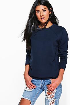 Boohoo Connie Oversized Crew Neck Sweat
