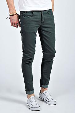 Boohoo Clay Wash Skinny Fit Jeans