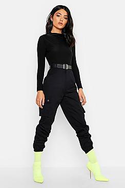 Boohoo Woven Pocket Cargo Pants