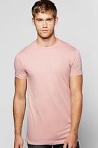 Boohoo Skater Crew Neck T Shirt